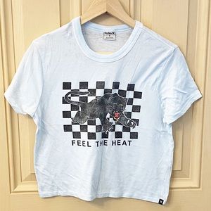 Hurley Feel The Heat Oversized Crop Top